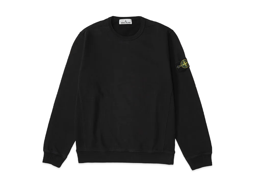 Stone Island Crewneck Sweatshirt with Logo "Black"