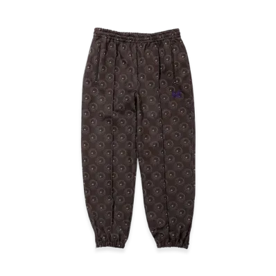 NEEDLES Zipped Track Pant - Poly JQ. "Brown"