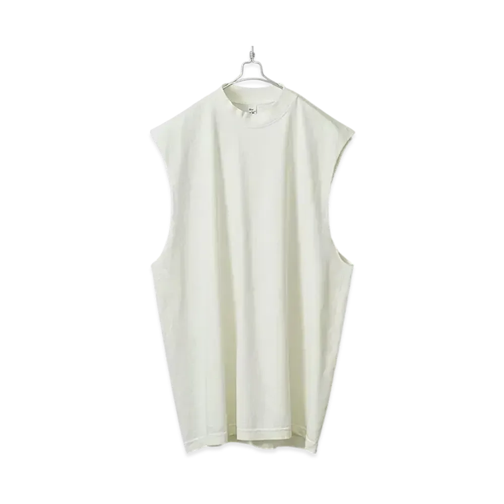 Los Angeles Apparel Garment Dye Sleeveless T-shirt "White"