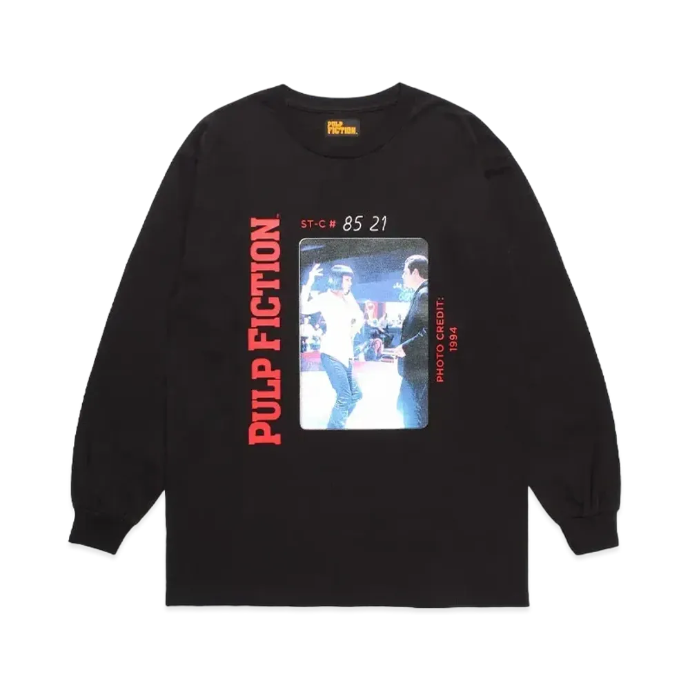 WACKO MARIA x Pulp Fiction / Long Sleeve T-Shirt "Black"