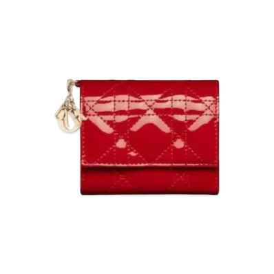 Dior Rotation Wallet "Scarlet"