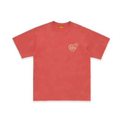 HUMAN MADE Garment Dye T-Shirt "Red"