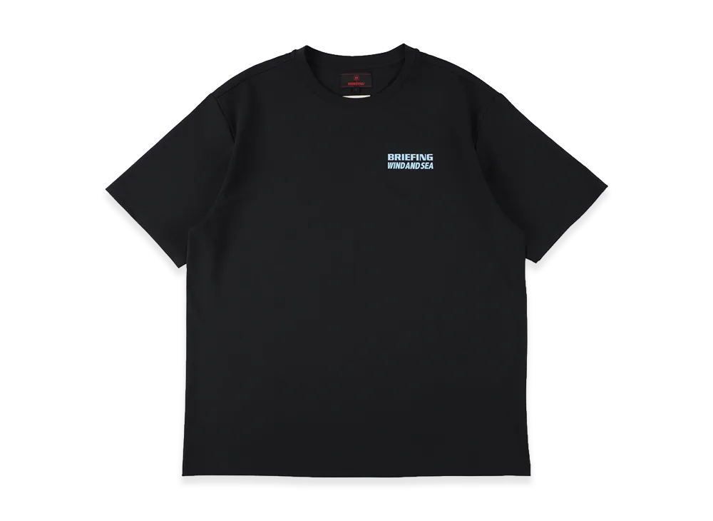 WIND AND SEA x BRIEFING GOLF Tee "Black"