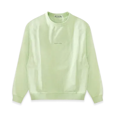 Acne Studios Logo Crewneck Sweatshirt "Pastel Green"