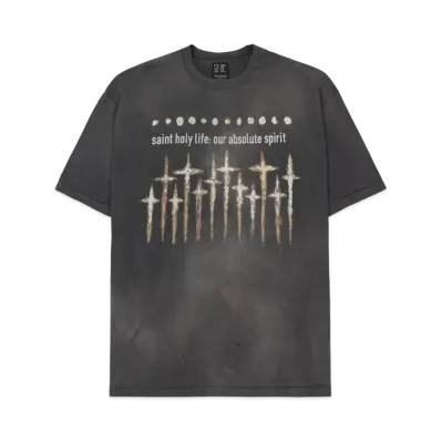 SAINT Mxxxxxx x FORSOMEONE FS_SS T-Shirt/God "Black"