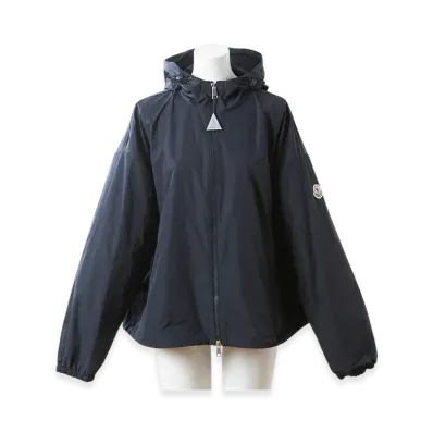 Moncler Women's Tyx Nylon Jacket "Navy"