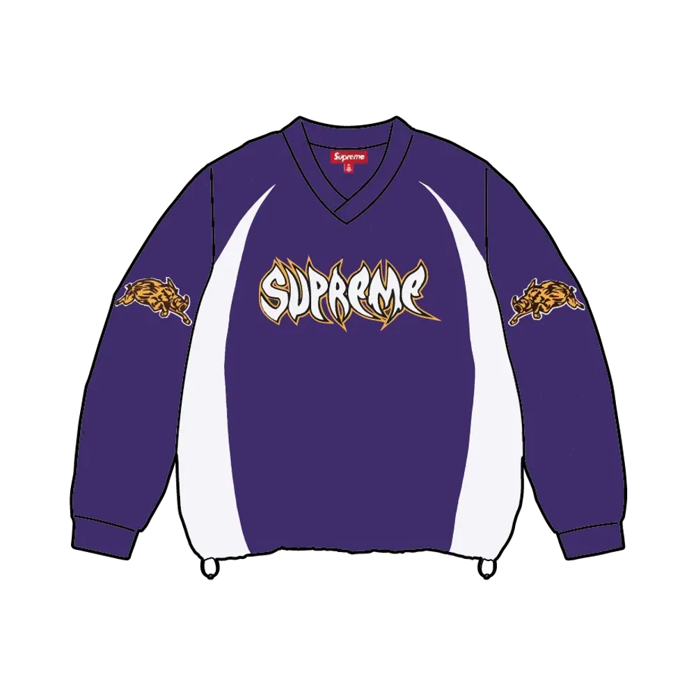 Supreme Warthog Warm Up Pullover "Purple"