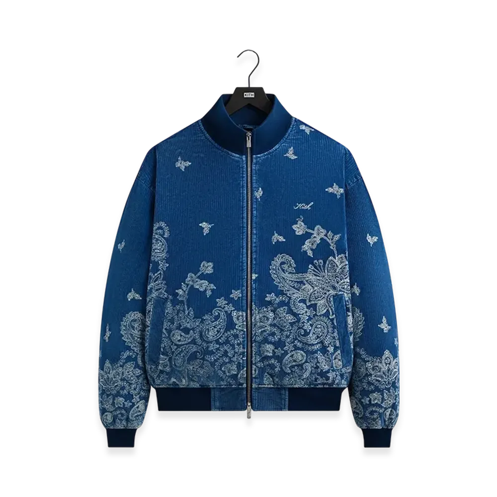 Kith Indigo Cord Avery Jacket "Cyanotype"