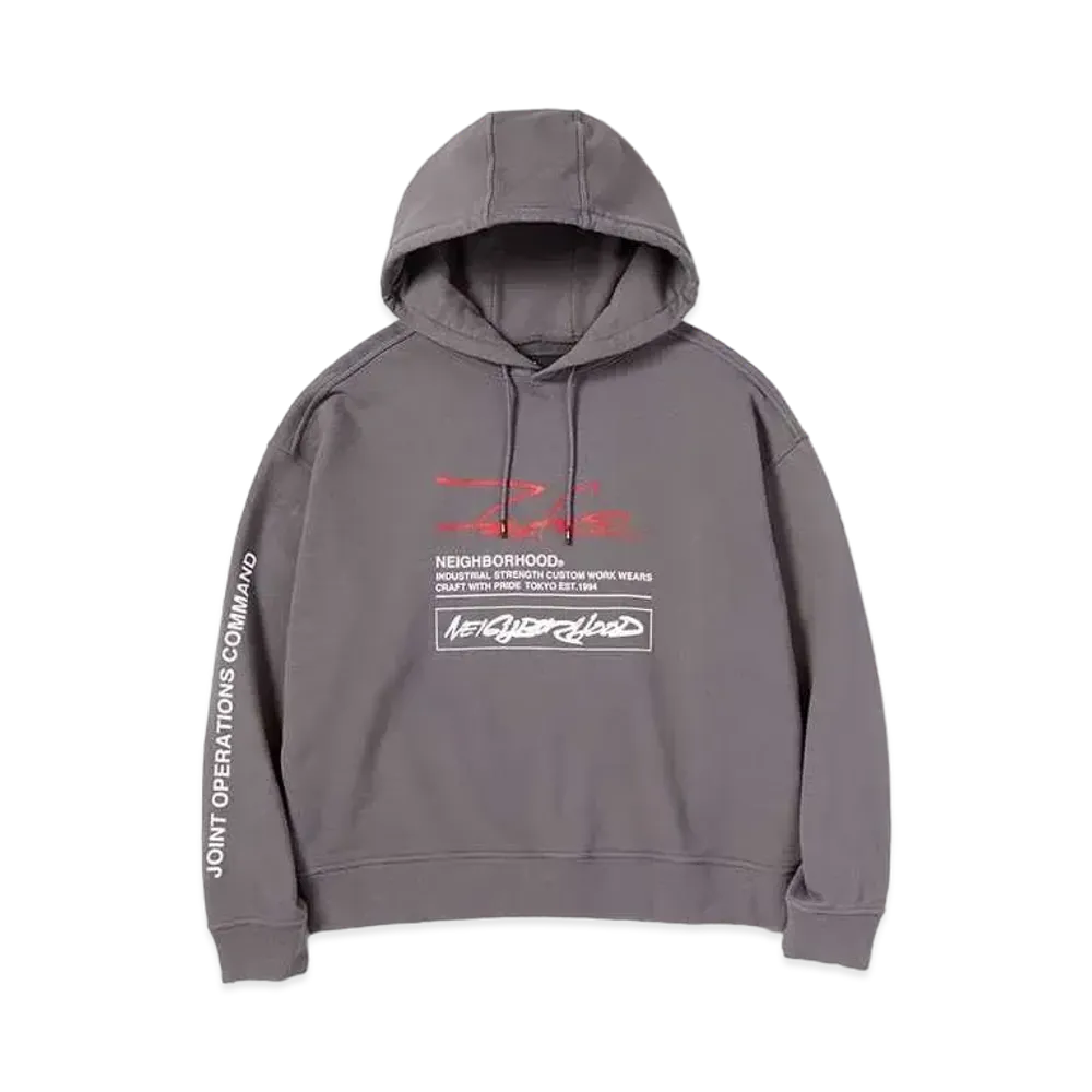 NEIGHBORHOOD x Futura Laboratories Hoodie "Ash Grey"