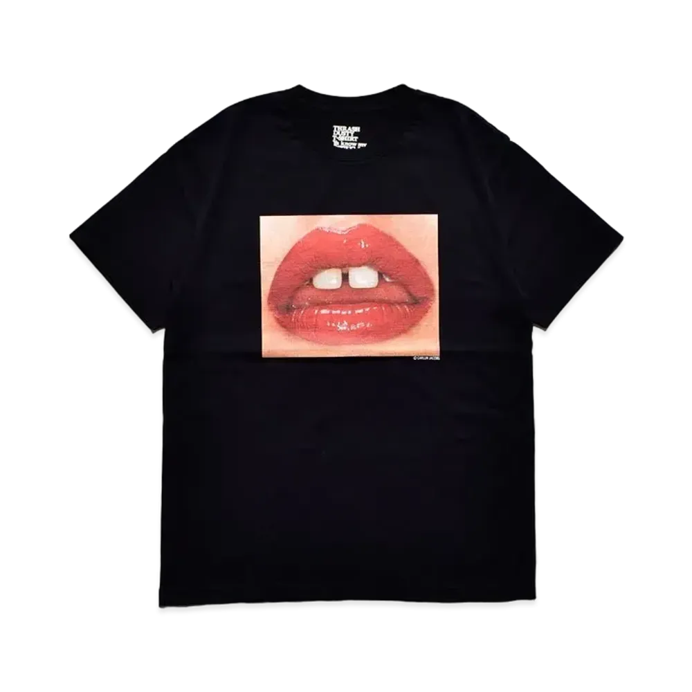 MINEDENIM Carlijn Jacobs x Stie-lo Lips Tee "Black"
