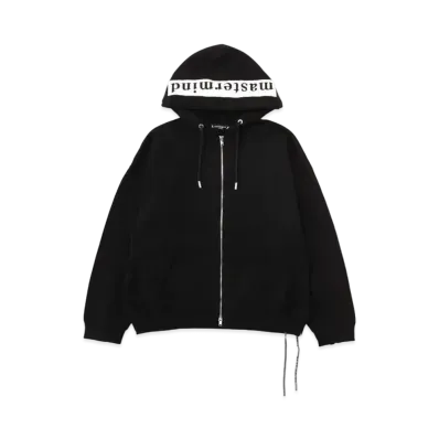 mastermind JAPAN B. Monogram Foam Z U Hoodie "Black"