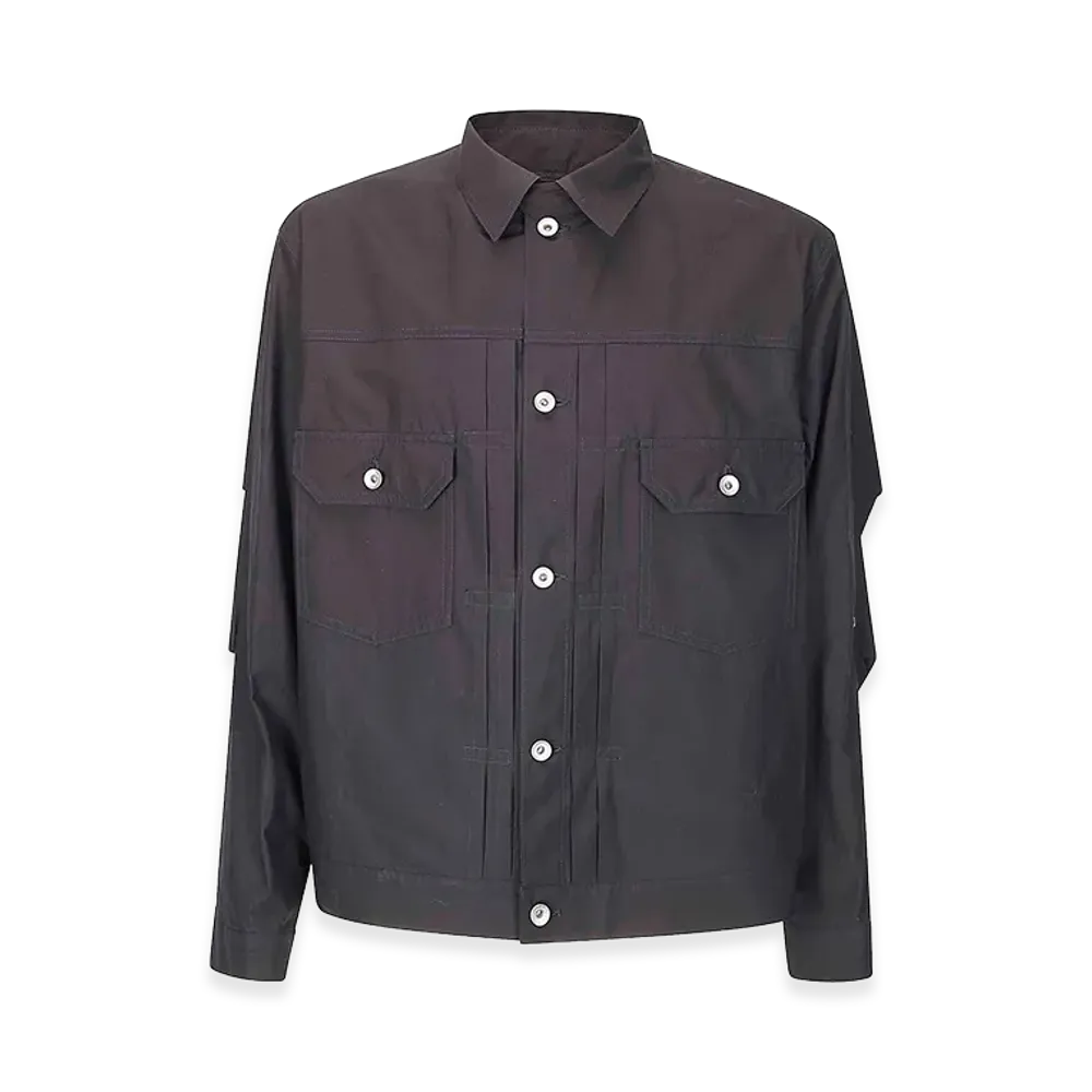 sacai Cotton Typewriter Jacket "Black"