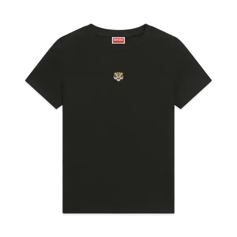 KENZO 'LUCKY TIGER' Embroidered Classic T-shirt "Black"