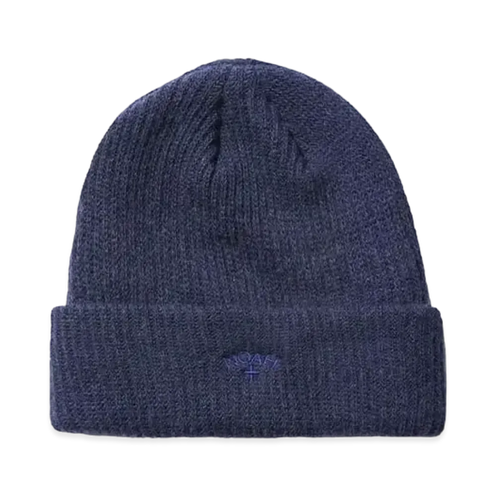 Noah Recycled Cashmere Beanie "Navy"