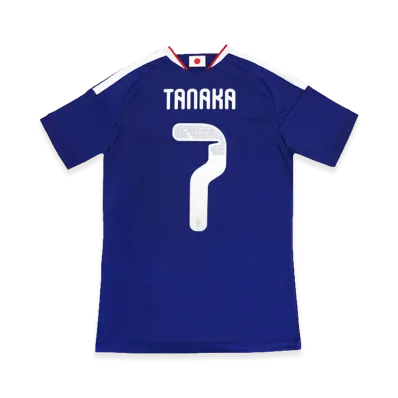 adidas Soccer Japan 2026 Home Replica Jersey #7 Ao Tanaka "Japan Blue/Ash Blue"