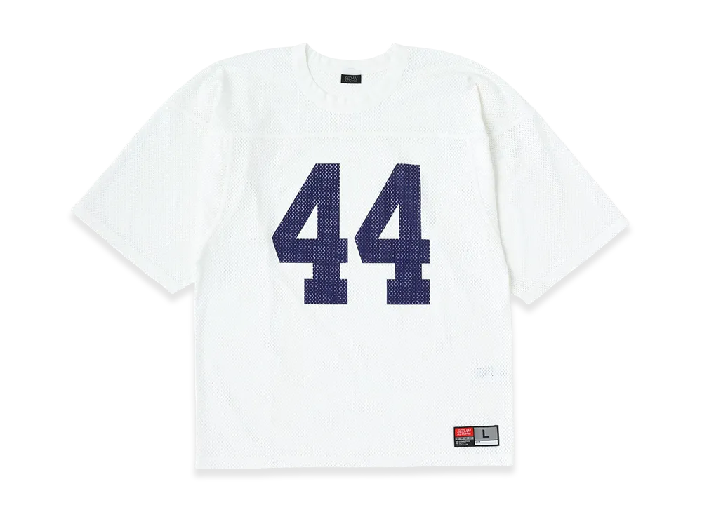 SEDAN ALL-PURPOSE Mesh Football Tee "White"