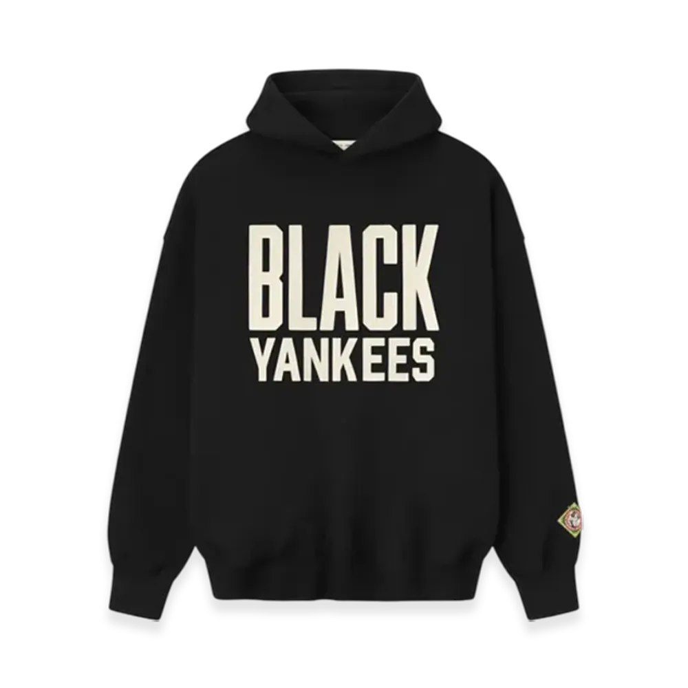 FEAR OF GOD x MLB ESSENTIALS Black Yankees Hoodie "Black"
