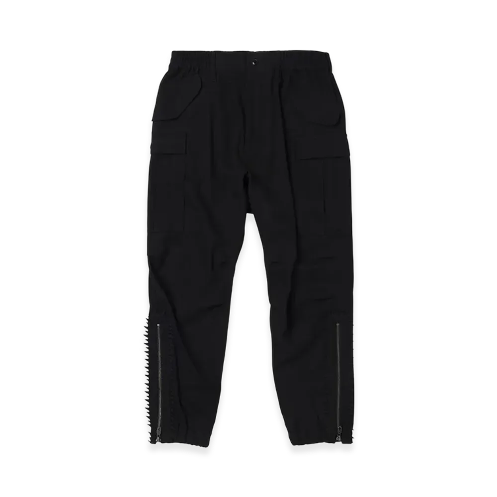 Ground Y x CHAINSAW MAN Collaborate Collection Chainsaw Tape Pants "Black"