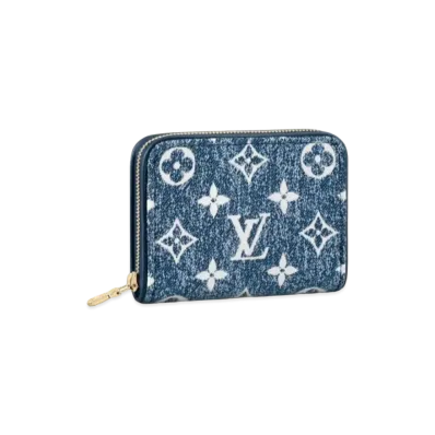 Louis Vuitton Zippy Coin Purse Monogram "Blue"