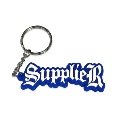 SUPPLIER Logo Rubber Key Holder "Blue"