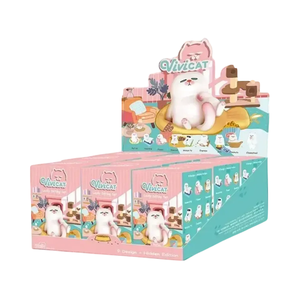 POP MART VIVICAT Dad Sitting Set [Assortment Box]