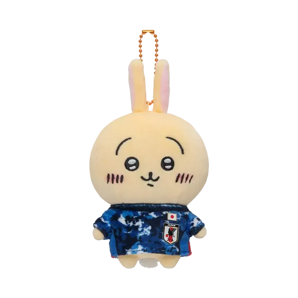 Gray Parka Service -Chikawa- Chikawa's Petit Mini Mascot (Rabbit) Soccer Japan National Team Ver.