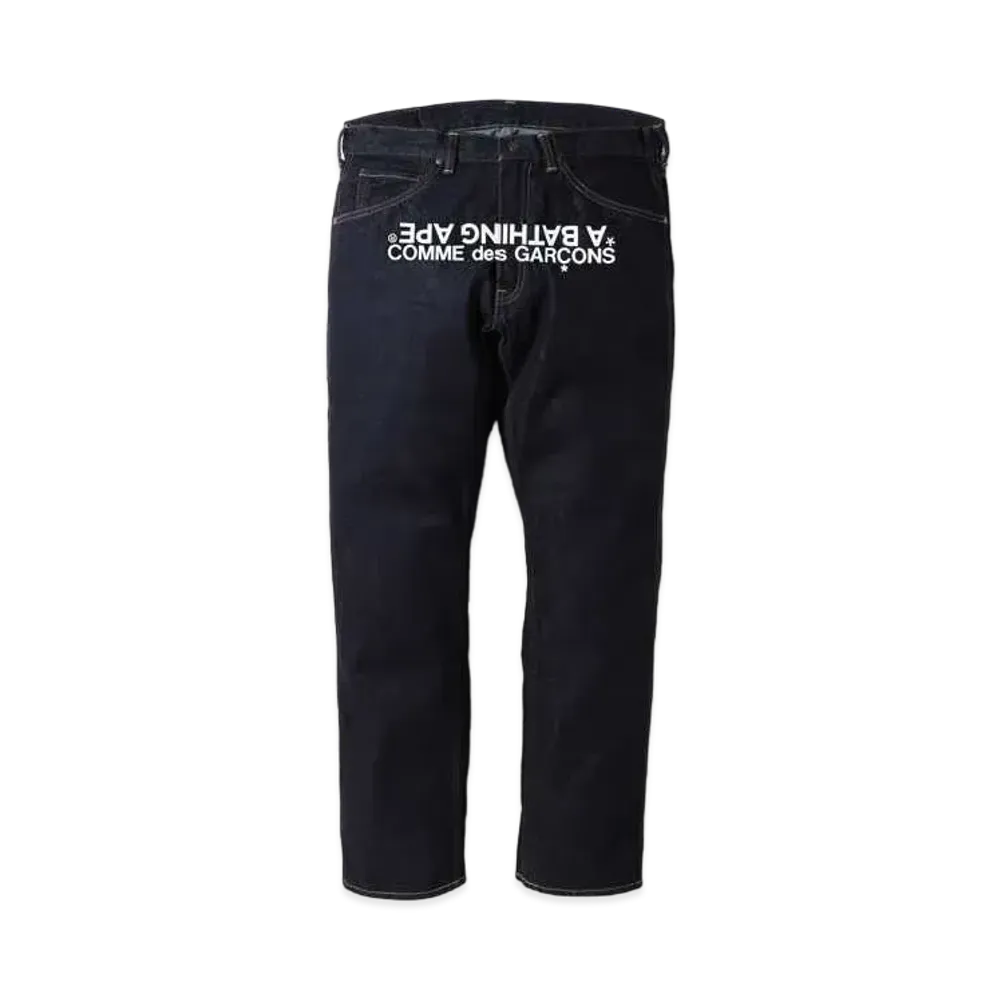 A BATHING APE CDG OSAKA LOOSE FIT DENIM "Denim"