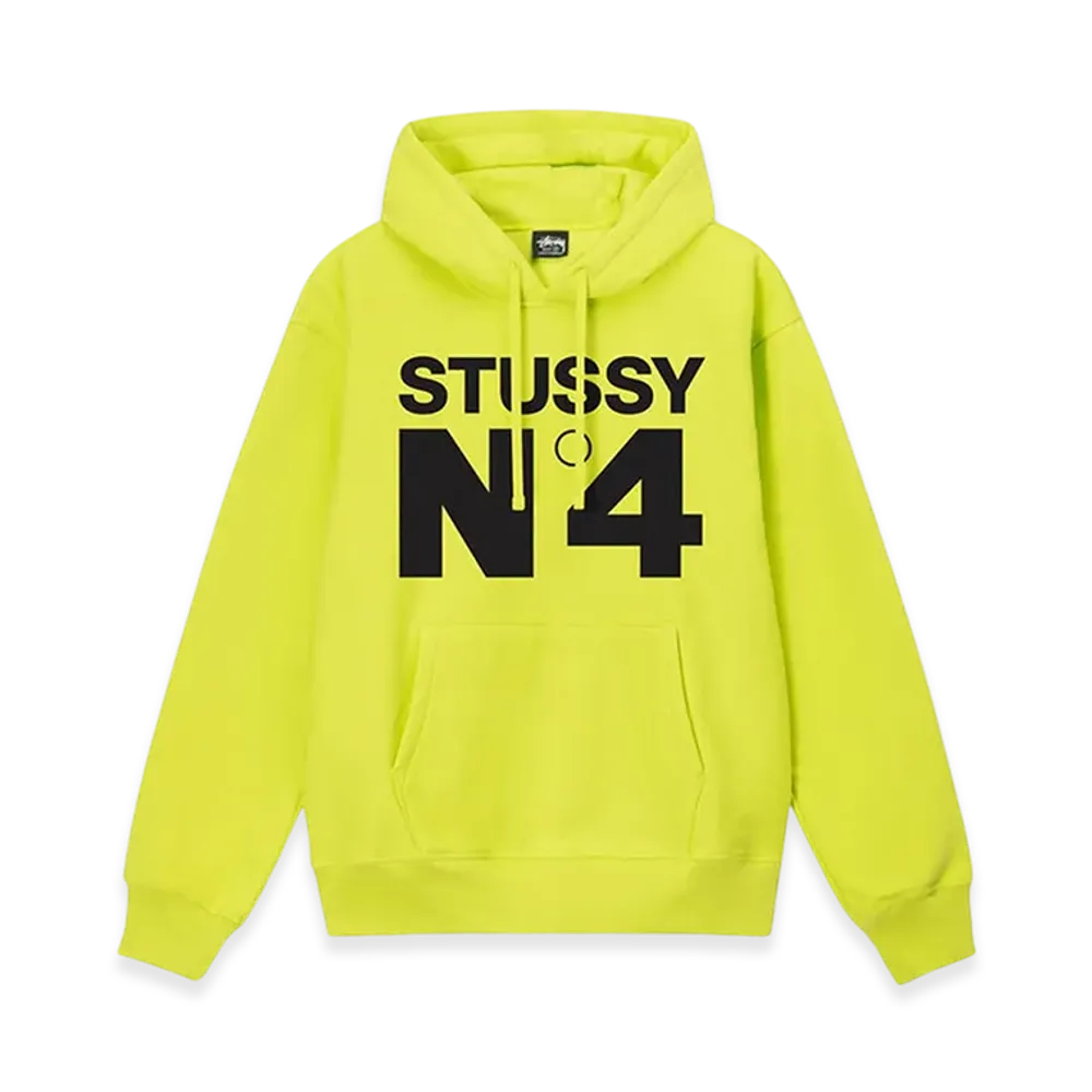 Stussy NO.4 Hoodie "Keylime"