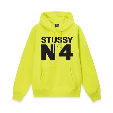 Stussy NO.4 Hoodie "Keylime"