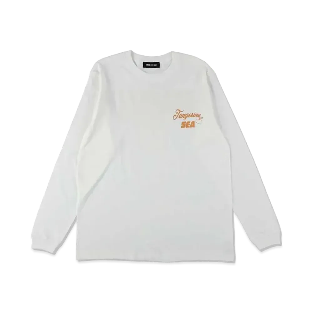 WIND AND SEA x Tangerine L/S Tee "White"