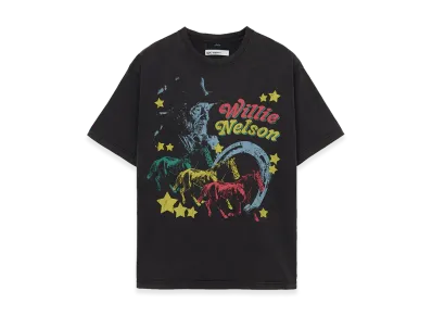 GDC x Willie Nelson Horse Tee "Black"