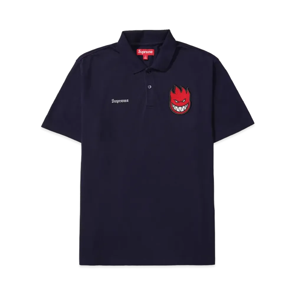 Supreme x Spitfire Polo "Navy"