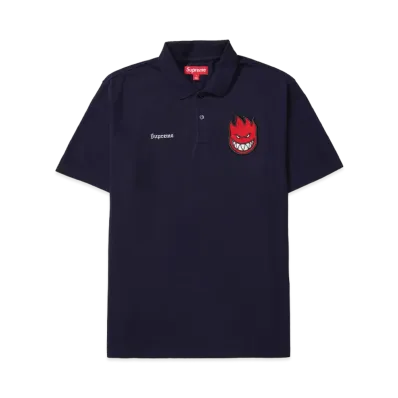 Supreme x Spitfire Polo "Navy"