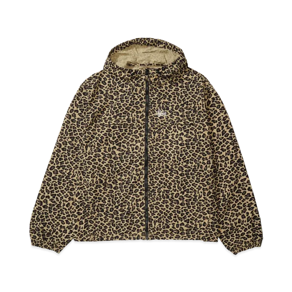 Stussy Lightweight Hooded Jacket "Cheetah"