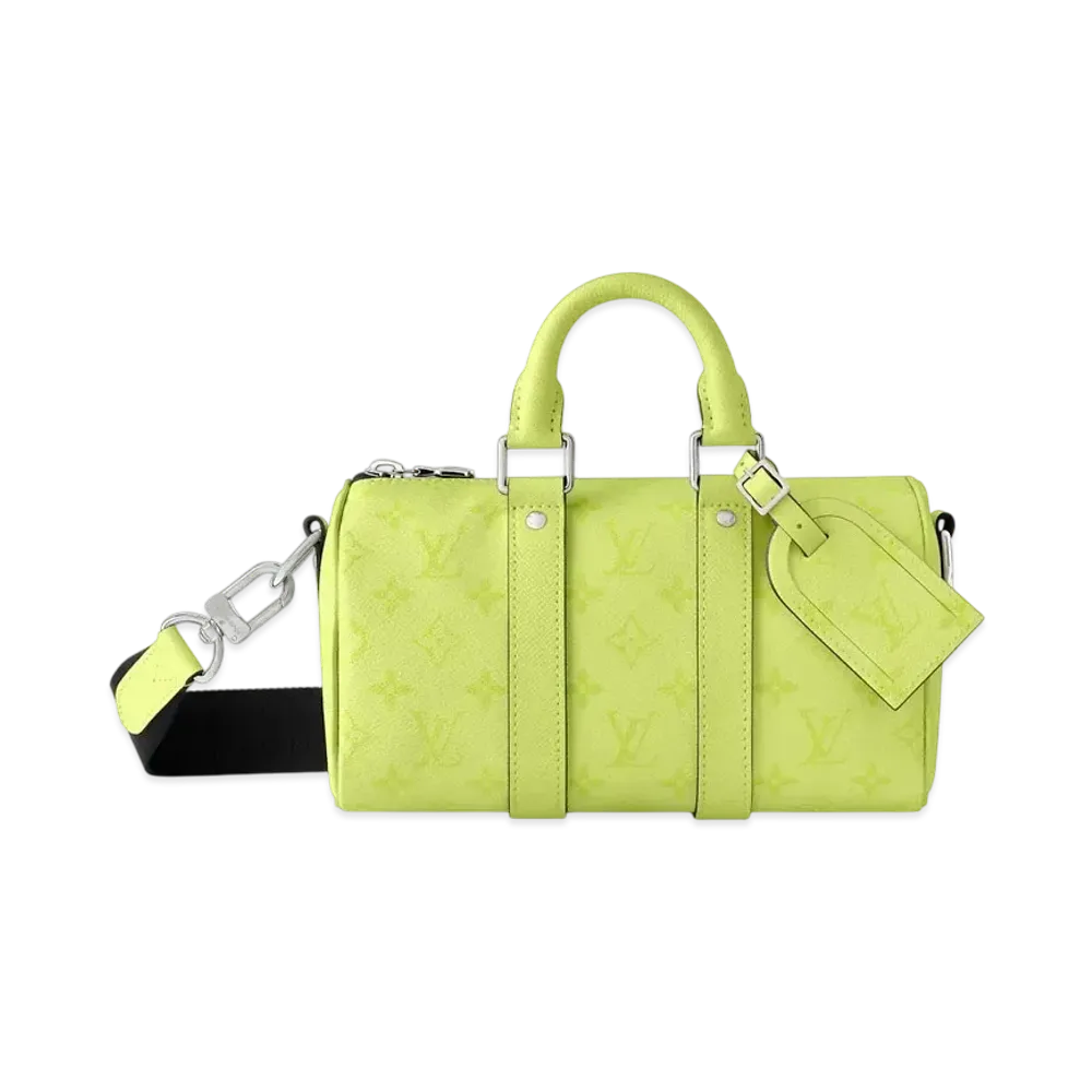 Louis Vuitton Keepall Bandouliere 25 Taigarama "Lemonade"