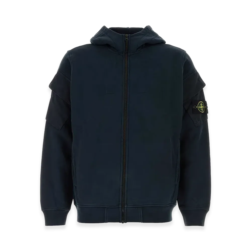 Stone Island Midnight Blue Cotton Sweatshirt "Blue"