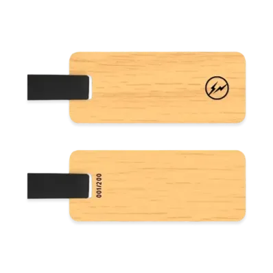 FRAGMENT CUSTOM DOUBLE SIDED Luggage Tag "Cashew"