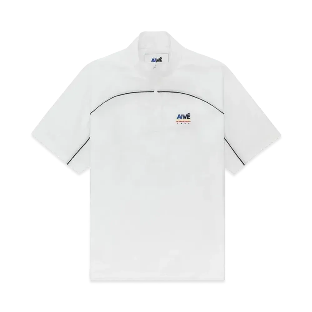Aime Leon Dore 38-GS Offshore Quarter Zip Pullover "White"