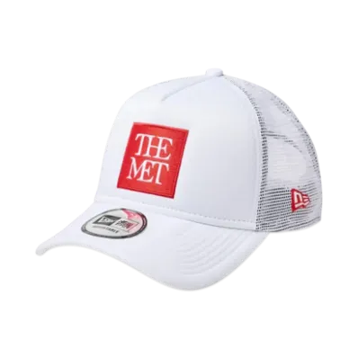 NEW ERA x The Met 9Forty A-Frame Tracker "White"