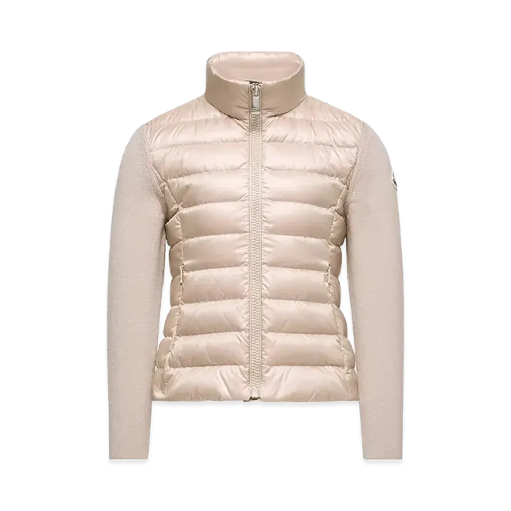 MONCLER Kids Cardigan "Beige Pink"