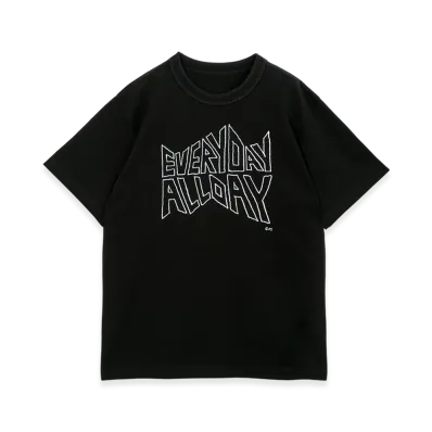 sacai by Geoff Mcfetridge Print T-Shirt "Black"