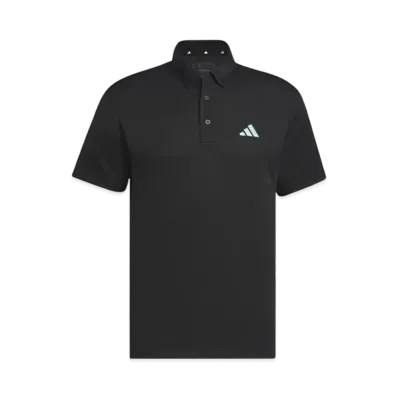 adidas Heat. Rdy Side Tape Short Sleeve Button Down Shirt "Black"