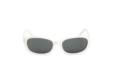 Stussy Eli Sunglasses "Cloud/Black Lens"