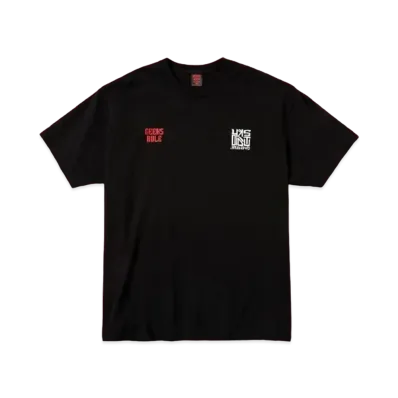Geeks Rule Silkscreen Printing x STUDIO4°C T-Shirt "Black"