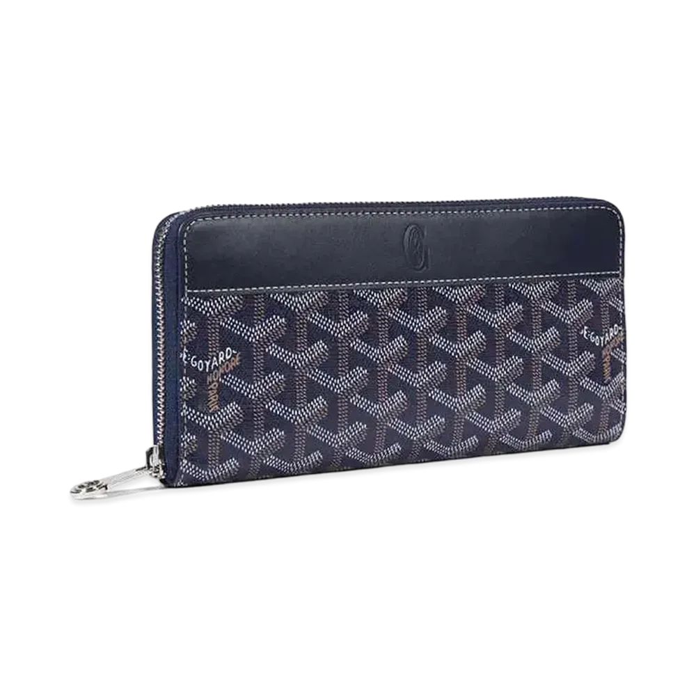 Goyard Matignon GM Wallet "Navy"