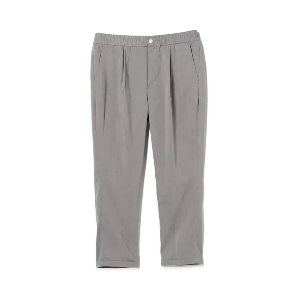 BEAMS COOLMAX(R) Ramie Easy Pants "Gray"