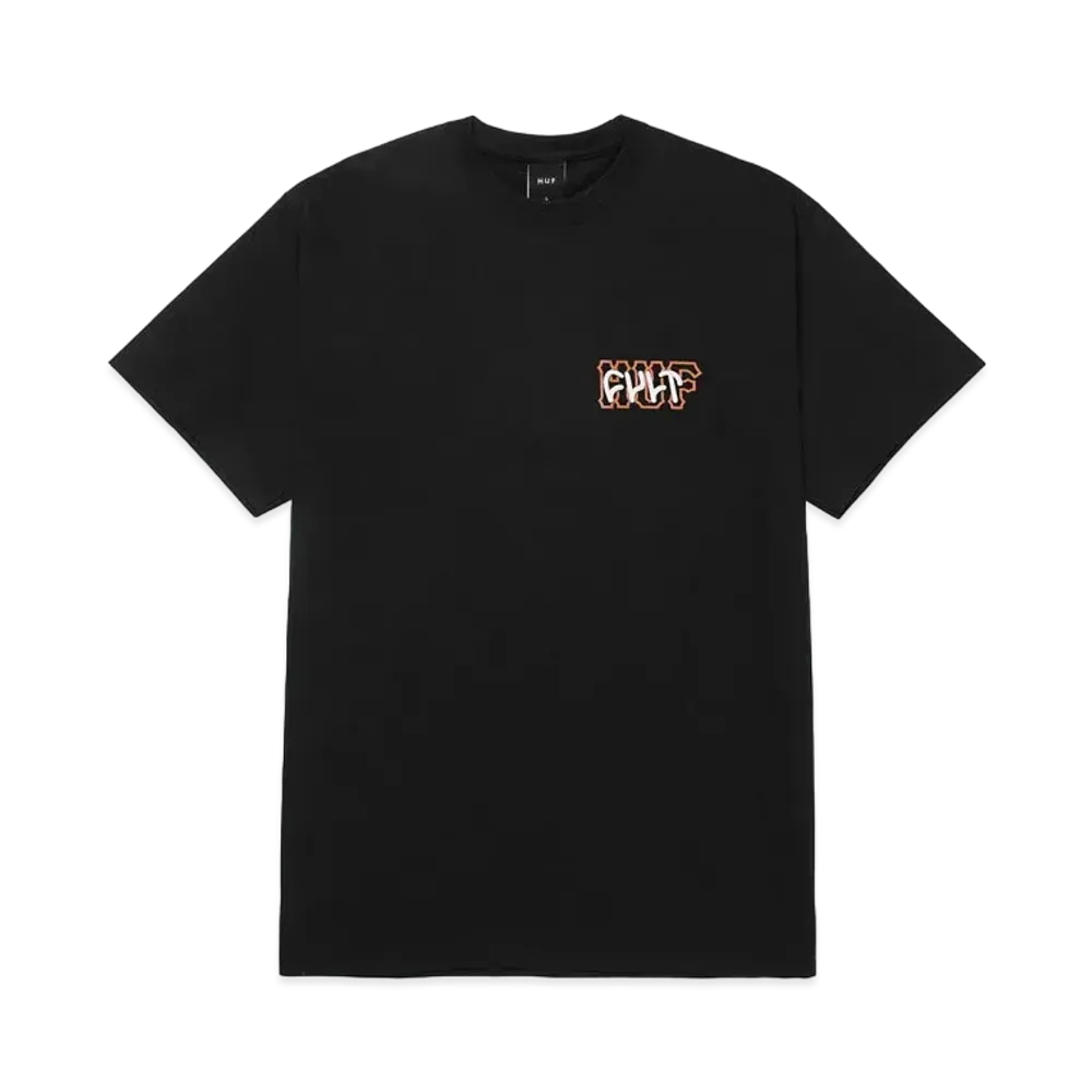 HUF x CULT Tee "Black"