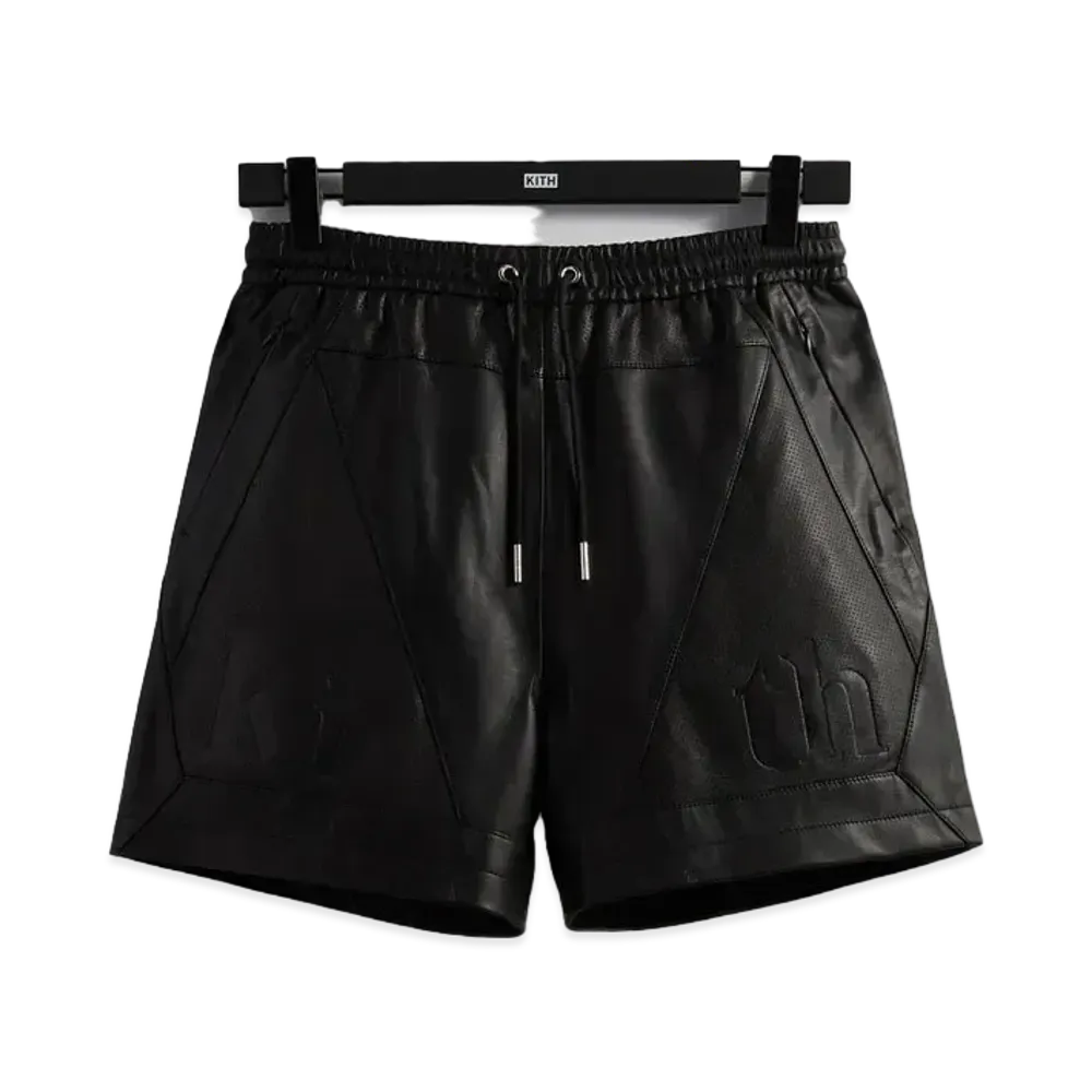 Kith Leather Turbo Short "Black"