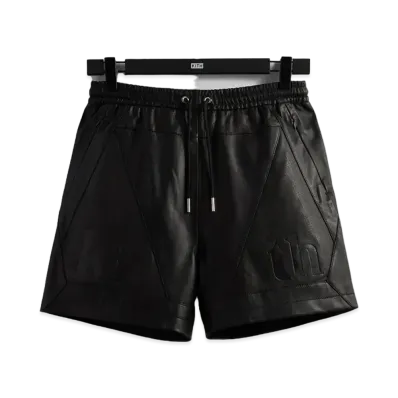 Kith Leather Turbo Short "Black"