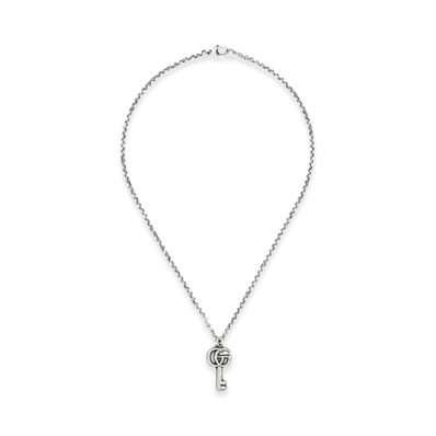 GUCCI Double G Key Necklace